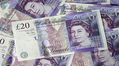 الجنيه الإسترلينى يرتفع 6 قروش اليوم