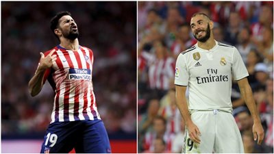 بنزيمة وكوستا يسعيان لاستعادة الثقة في ديربي مدريد