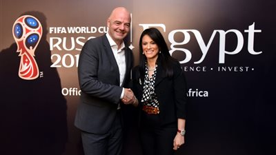 وزيرة السياحة في روسيا لدعم المنتخب.. حملة مكبرة للترويج خلال مباريات كأس العالم.. شاشات عملاقة في 11 إستاد.. تطلق مسابقة التذكرة الذهبية.. وعرض فيلم دعائي لمدة 30 ثانية بالأسواق المستهدفة