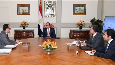 تفاصيل اجتماع السيسي مع الحكومة لتطوير منظومة النقل.. الرئيس يكلف باستمرار جهود التحديث.. يشدد على اتخاذ تدابير الأمان والسلامة بالسكك الحديدية.. ويأمر بزيادة الاعتماد على الأنظمة الإلكترونية