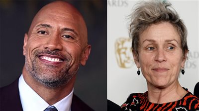 دوين جونسون يكشف رغبته في الزواج من فرانسيس مكدورماند