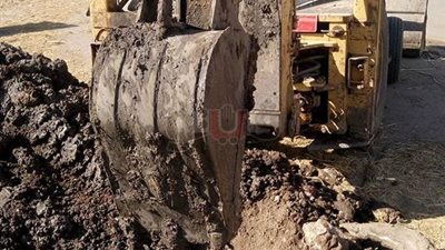 بالصور.. إصلاح خط مياه قرى الحفير والأمل ببلقاس في الدقهلية