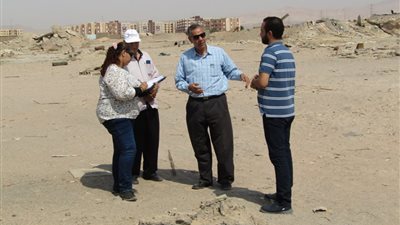 تسليم مسئول الإنتاج الحربي مواقع الخطة الاستثمارية بأبورديس