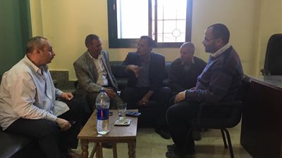 بالصور.. «صرف صحي المنيا» يسلم محطة مياه طنبدي لـ«المقاولون العرب»