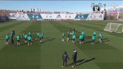 ريـال مدريد يختتم تدريباته لملاقاة ليفانتي بالدوري الإسباني (فيديو)