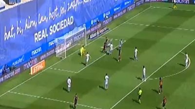 «فالنسيا» يتقدم بهدف أمام ريـال سوسيداد بالشوط الأول (فيديو)