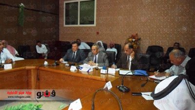 بالصور: لجنة لبيان صلاحية مدارس رفح بعد الأحداث الأخيرة