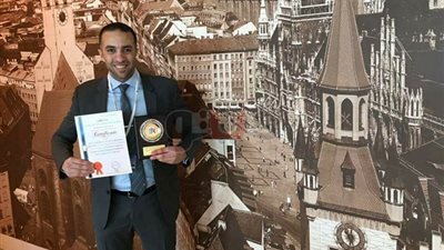 رسالة سراج الدين تحصد جائزة التميز في مؤتمر ميونيخ الدولى