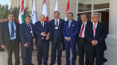 عبد العظيم الشرقاوي يشارك في دورة اتحاد الجامعات العربية بلبنان