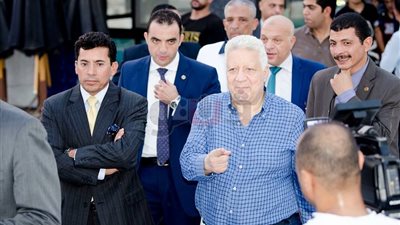 مرتضى منصور يصطحب وزير الرياضة لتفقد الزمالك (فيديو)