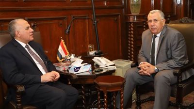 وزيرا الزراعة والري يبحثان آليات التعامل مع المحاصيل الشرهة لاستهلاك المياه 