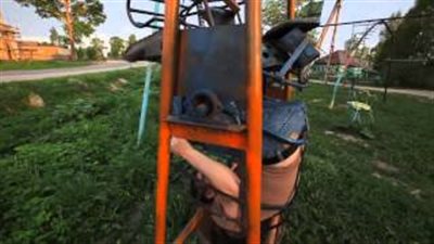 بالفيديو.. أخطر حديقة ألعاب بروسيا