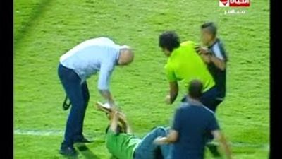 بالفيديو.. رئيس النادي المصري: «تصرف حسام حسن كان غلط»