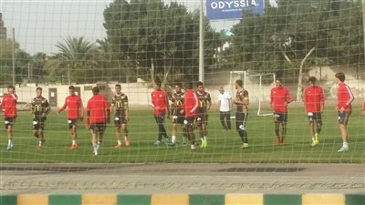 الإنتاج يواصل استعداداته لمباراة طنطا في الدوري (صور)