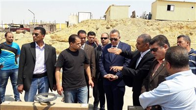 محافظ الجيزة: الانتهاء من محطة صرف صحي العياط 30 يونيو