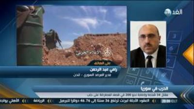 المرصد السوري: النظام يطلق هدنة إعلامية للحصول على تعاطف دولي