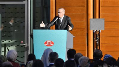 أردوغان ينهي زيارته لألمانيا بافتتاح مسجد كولونيا
