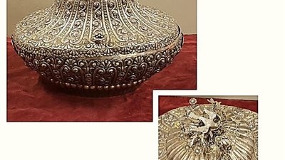 شكمجية من الفضة تفوز بالعرض المؤقت بمتحف قصر المنيل