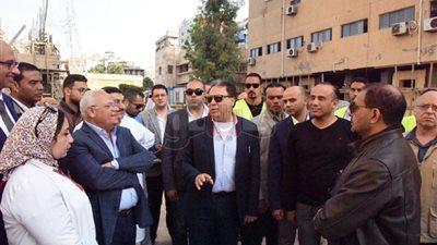 وزير الصحة في بورسعيد للاطمئنان على تنفيذ إجراءات المنظومة الجديدة للتأمين الصحي الشامل.. «راضي» يوجه برفع كفاءة عدد من الوحدات الصحية.. ويدعم مستشفى بورفؤاد بجهاز أشعة جديد وcr (صور)
