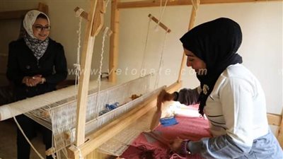 نائب محافظ الوادي الجديد تتفقد أعمال إنشاء 