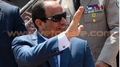 السيسي يطلق شارة بدء أول حصاد محصول قمح لمشروع 1.5 مليون فدان