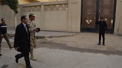 محافظ الغربية يتفقد كنائس طنطا قبل احتفالات رأس السنة | صور