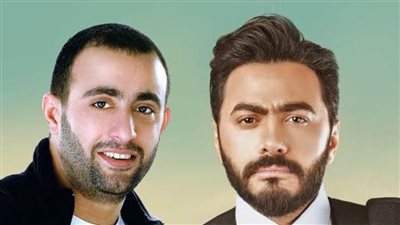 السقا مهنئا تامر حسني علي نجاح 