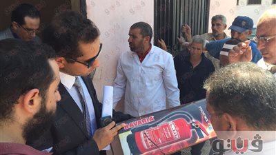 بالصور.. حملة للرقابة الإدارية على مجزر المنصورة في الدقهلية