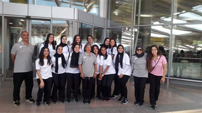 شابات اليد يطيرن إلى إسبانيا للمشاركة في دورة البحر المتوسط (صور)