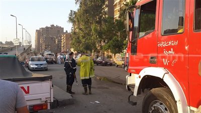 أول صور من موقع انفجار قنبلة بـ «ماسورة غاز» في أرض اللواء