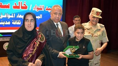 تكريم 20 من أسر شهداء الجيش والشرطة والمحاربين القدماء في الشرقية