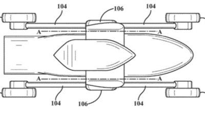 سيارة طائرة بأربع عجلات.. براءة اختراع من تويوتا (صور)