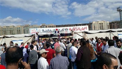بالصور.. إقبال كبير على عمومية سموحة لانتخاب المجلس الجديد