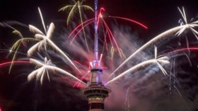 احتفالات مبهرة برأس السنة في نيوزيلندا | فيديو