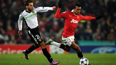 فالنسيا يعلن قائمته لمواجهة مانشستر يونايتد