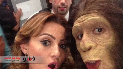 بالصور.. بشرى تستكمل تصوير