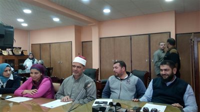 بالصور.. تفاصيل اجتماع الجهاز التنفيذي بدمياط لتجهيز القافلة السكانية