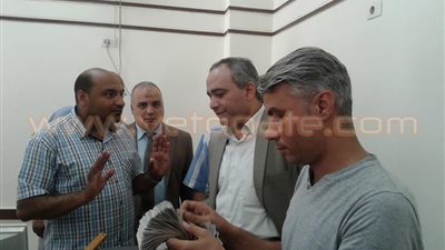 بالصور.. جولة تفقدية لنائب رئيس هيئة البريد بمكاتب كفر الشيخ