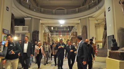 30 صورة ترصد افتتاح معرض «كنوز غير متوقعة» بالمتحف المصري