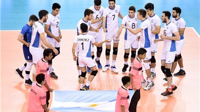 بالصور.. الأرجنتين تفوز على الصين في مونديال «شباب الطائرة»