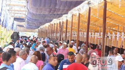 بالصور.. إقبال كبير على «عمومية سموحة»