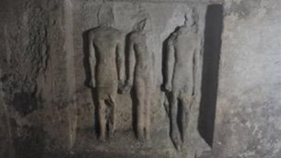 الأمن العام يضبط مالك منزل المقبرة الأثرية الهارب بجوار أهرامات الجيزة