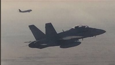 مقاتلات «أف 18» تستقبل الأمير محمد بن سلمان في سماء الكويت