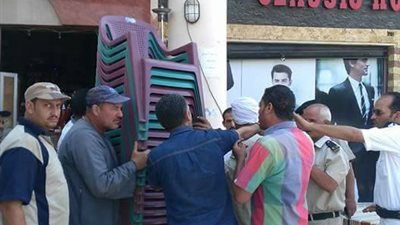 بالصور.. جهاز العاشر من رمضان يغلق المولات المخالفة