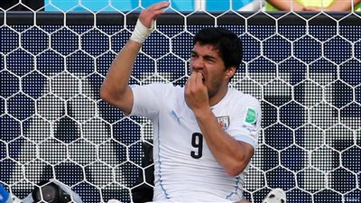 شركة للمراهنات تلغي عقد رعاية مع سواريز بعد 