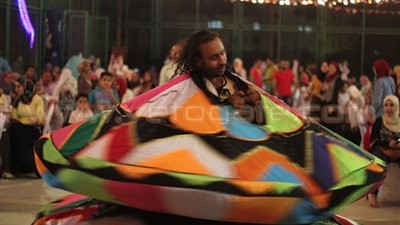 بالصور.. «التنورة» في حفل إفطار «صيدلة عين شمس»