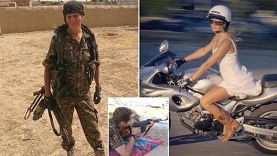 بالصور.. موديل كندية تكشف لحظات الرعب في حربها ضد «داعش»