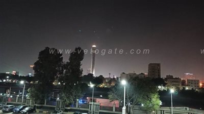 برج القاهرة يحتفل بالعام الجديد 2020 | فيديو وصور