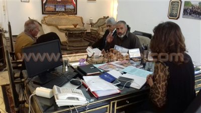 بالصور.. وزيرة الهجرة تستقبل أسرة مواطن توفي بالسعودية