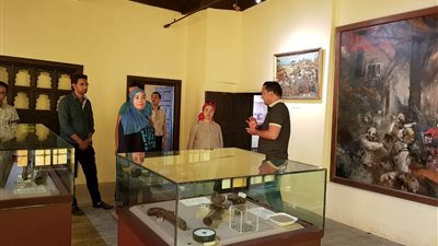 تفاصيل جولة رئيس قطاع المتاحف بالإسكندرية ورشيد (صور)